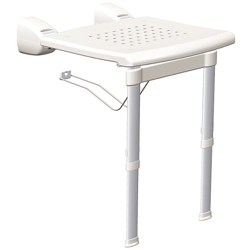 vendita online Sedile ribaltabile da muro con gambe Sanitari e accessori per bagno Kdesign